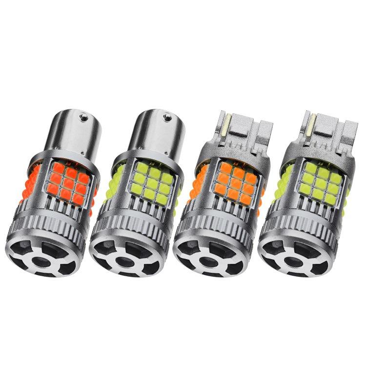 1000lm P21W Led 1156 Ba15s Автомобильный фонарь 7443 T20 W21W 21/5W 1157 BAY15D 7440 3157 3156 Лампа стояночного тормоза заднего хода Canbus