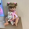 55 см NPK Reborn Baby для маленьких девочек, кукла-принцесса, реалистичная, очень мягкая, силиконовая кукла для всего тела, игрушка для ванны