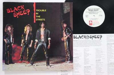 LP Пластинка BLACK SHEEP - Trouble In The Streets 720711 Enigma Records 1985 США Металл Б/У