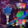 LED Stick Support Star Stick Heart Fluorescent Sticks Birthday Concert Party Glow Sticks Handheld Flashing Rod Idol Support Tool