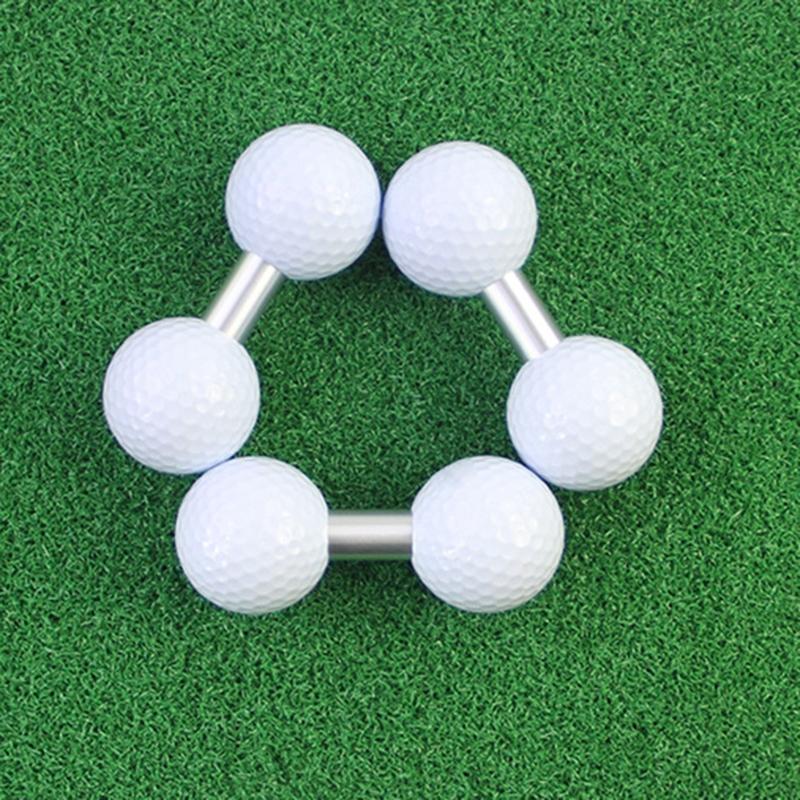 Balance Putting Trainer Golf Practice Double Ball Training Aids for Women Man
