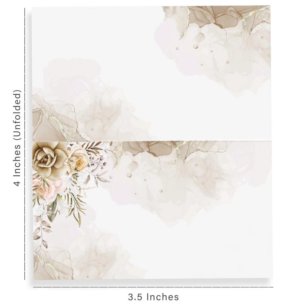 Inkdotpot Упаковка из 24 печатных палаточных столиков, карточки с местами для сервировки стола на свадьбу, именные карточки для сопровождения свадьбы на День Благодарения