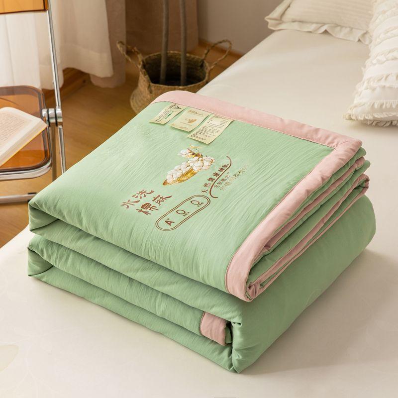 Летнее одеяло с кондиционером, тонкое одеяло из соевого хлопка, студенческое общежитие, весна и осень, летнее прохладное одеяло