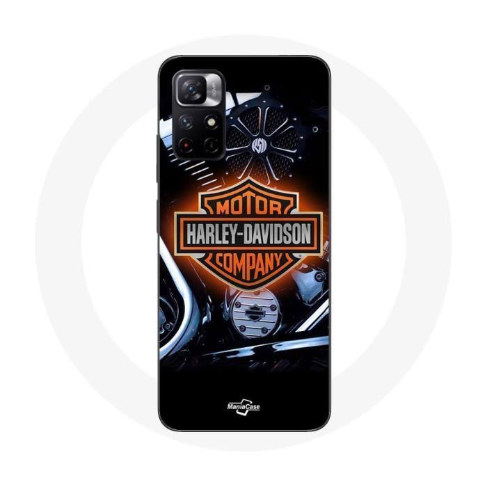 Coque - Harley Davidson - Redmi Note 11 5G - Souple - Blanc - Motif Logo