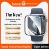 Совместимо с керамической защитной пленкой Apple iWatch 10 4/5/6/7, полностью клеевая, закаленная, с защитой от отпечатков пальцев.