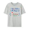 I Still Believe In The Magic Of Christmas Printed On Man Hip Hop Cool Tops Tees O Neck Cotton T-Shirt Printing Tee Shirts