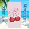 CHERRY cartoon Towel Textile Bathrobe Beach Quick-Drying Lightweight Portable Camping Swim Pool Travel