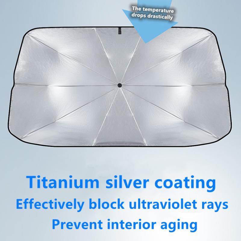Car Sun Shade Protector Parasol Auto Front Window Sunshade Covers Car Sun Protector Interior Windshield Protection Accessories