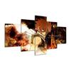 5Pcs Dragon Japan Cartoon Anime Decor Pictures Canvas Wall Poster 5 Panel Room Decor Abstract 5 Pieces Home Decor Paintings