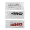 3d Metal 4WD Logo Rear Boot Trunk Badge Emblem Tailgate Car Sticker Decals for Toyota RAV4 Accessories