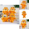 Garfield Cat Plush Doll With Expressive Faces For Bag Decor And Gifts