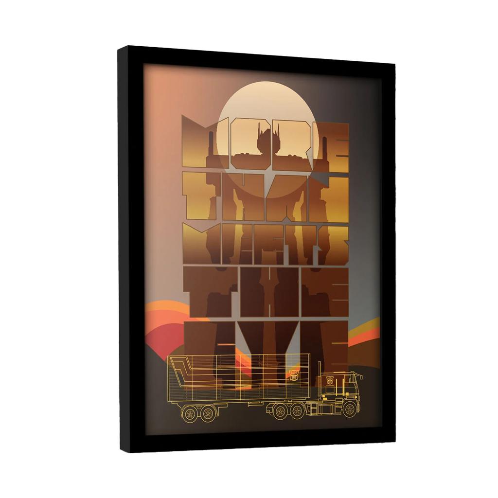 Transformers More Than Meets The Eye Framed Poster