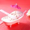 Creative Cocktail Glass 3D Ceramic Bathtub Cocktail Glasses Pink Tub Wine Cup Hawaii Tiki Mug Cold Drink Smoothies Dessert Cake