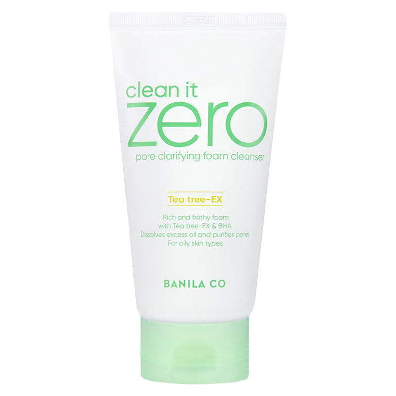 BANILA CO Clean It Zero Чайное дерево -EX Очищающая пенка для пор 150 мл ОРИГИНАЛЬНЫЙ МАГАЗИН