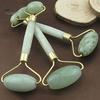 Puntos Cosmetic Dual Head Faux Jade Roller Face Neck Lifting Slimming Massager Skin Beauty