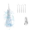 Oral Irrigator Portable Water Flosser Rechargeable 5 Modes IPX7 400ML Dental Water Jet for Cleaning Teeth