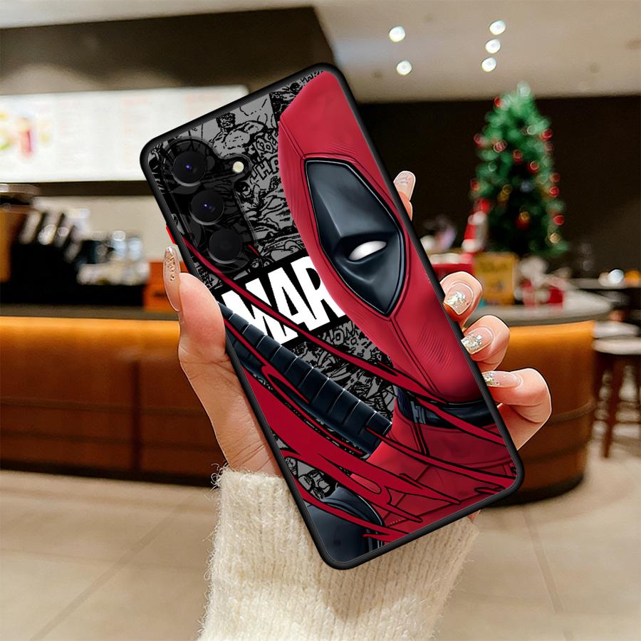 Чехол для телефона Marvel Spiderman Ironman для Samsung Galaxy A34 A36 A52S A72 A73 A33 A14 A23 A17 A52 A35 A53 A54 A16 A15 A56
