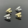 YOUNGX Top Bottom DIY Glossy Vampire Fangs Teeth Grillz Punk Single Tooth Caps For Women Men Jewelry Halloween Cosplay Gift