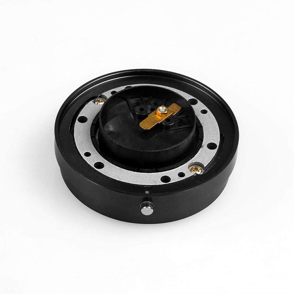 Universal Car 6 Hole Steering Wheel Quick Release Hub Adapter Snap Off Boss Kit