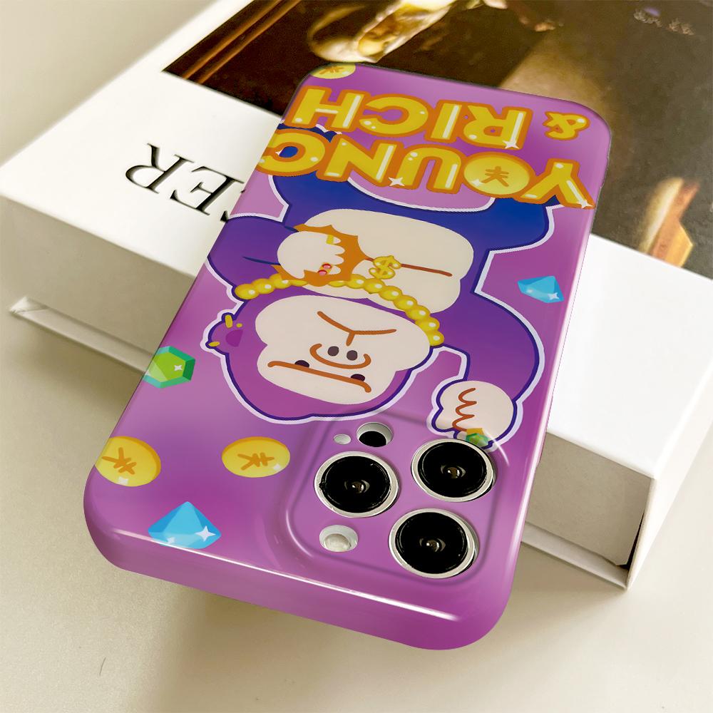 All-inclusive Film Phone Case Cartoon Fashion Design Hard Shell Full Cover Camera Protection Case for iPhone Samsung Xiaomi Poco Redmi