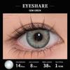 Eyeshare 2шт цветные контактные линзы светло-голубые линзы коричневые натуральные контактные линзы светло-серые линзы голубые модные контактные линзы