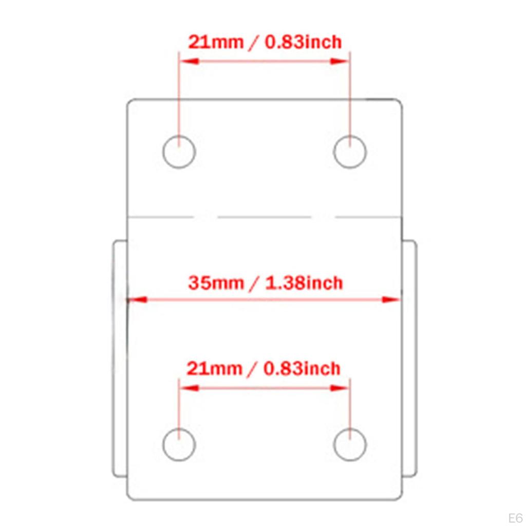2 Pieces Side Box Hooks Pannier Tie Down Hook Sturdy Spare Parts Motorcycle Toolcase Trunk Bag DIY