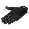 KOMINE Protective Mesh Gloves Brave Black Dark Gray L for Motorcycles GK-1833