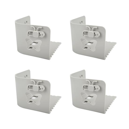 4 шт. держатель простыни с пряжкой-бабочкой, нескользящая застежка для простыни, удерживающая простыни в натяжении, все размеры матраса, зажим для фиксации простыни