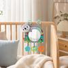 Baby Car Mirror Toy with Hanging Strap - Infant Car Mirror Toy for Self- and