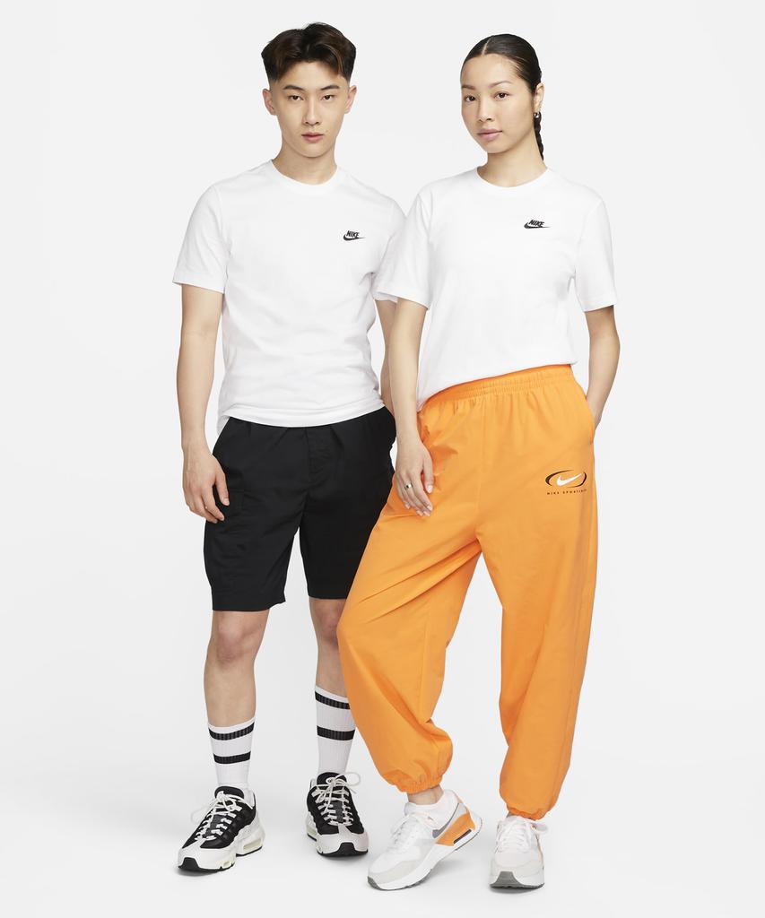 Nike Спортивная футболка Club M - Белая:Черный / Ar4999-101