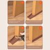 1M Door Bottom Sealing Strip Under-Door Sweep Weather Stripping Light Noise Dust Blocking Windproof Door Stopper Door Bottom Gap Filler Strip