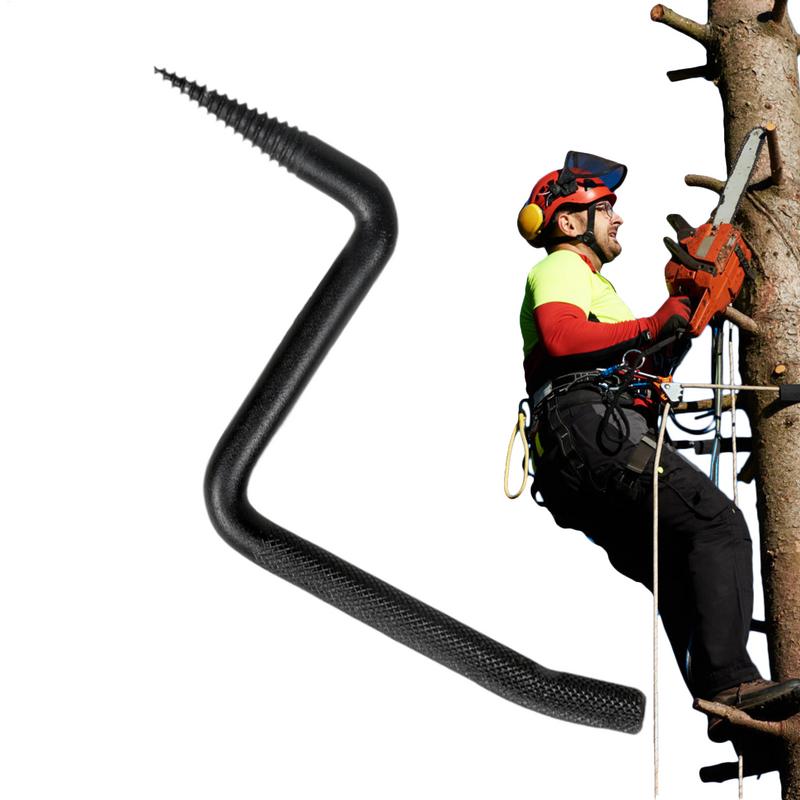 Ступени для лазания по деревьям 20,7 см/8,15 дюймов Охота на открытом воздухе Крепление на дерево 705 фунтов Лазающий стенд для дерева Нескользящий саморез