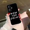 Coffee Friends TV Show Phone Case For Redmi Note 15 14 13 12 12S 11 11T 11S 10 9T 9 Pro Silicone Case Funda DIY Shell Capa Cover