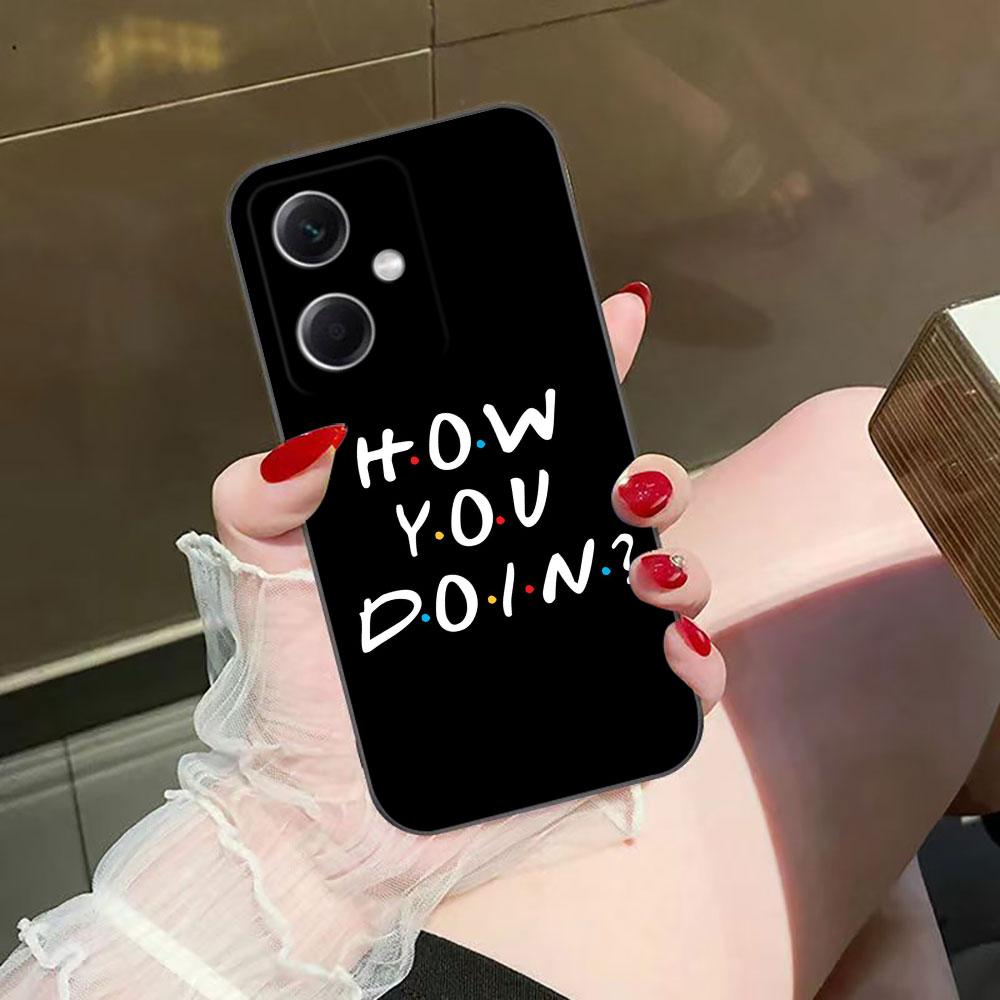 Coffee Friends TV Show Phone Case For Redmi Note 15 14 13 12 12S 11 11T 11S 10 9T 9 Pro Silicone Case Funda DIY Shell Capa Cover