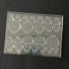 Transparent Toes Nail Art Double-Sided Tapes Fake Nail Tips False Nail Stickers Toenails Jelly Tape
