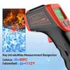 1 PC Infrared Thermometer Gun Kitchen Oil and Warm Water Barbecue Baking Thermometer High Temperature Measurement