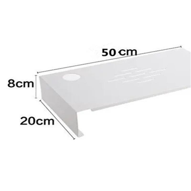Metal Monitor Stand & Storage Shelf for Desktop and Laptop