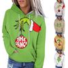 Women's Fashion Casual Long Sleeve Christmas Printed Sweatshirt