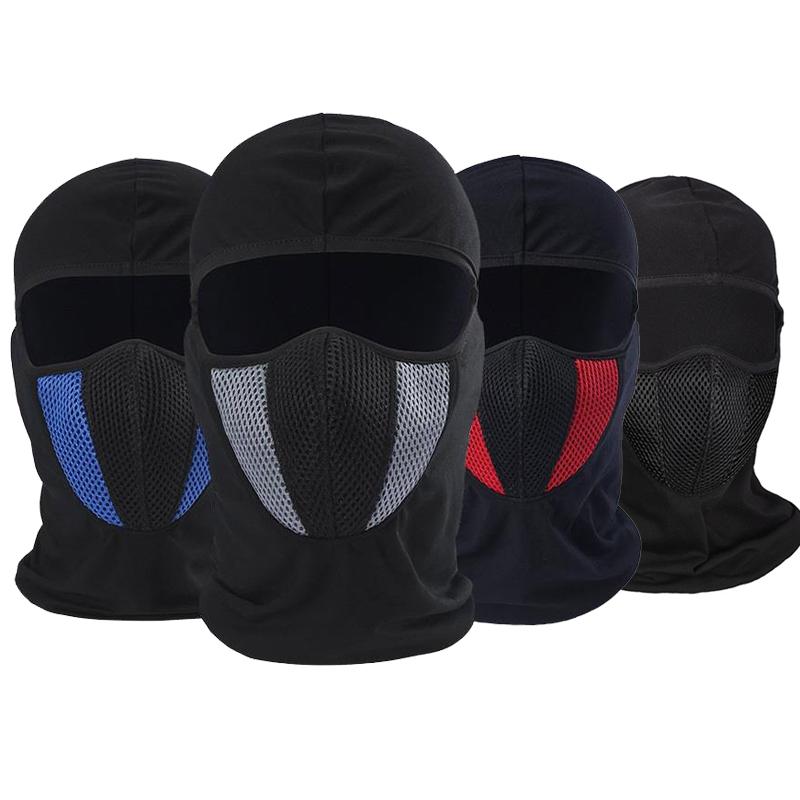 Motorcycle Helmet Face Mask Cycling Full Cover Face Mask Scarf Hat Ski Neck Summer Sun Ultra UV Protection Bicycle Cap Mask