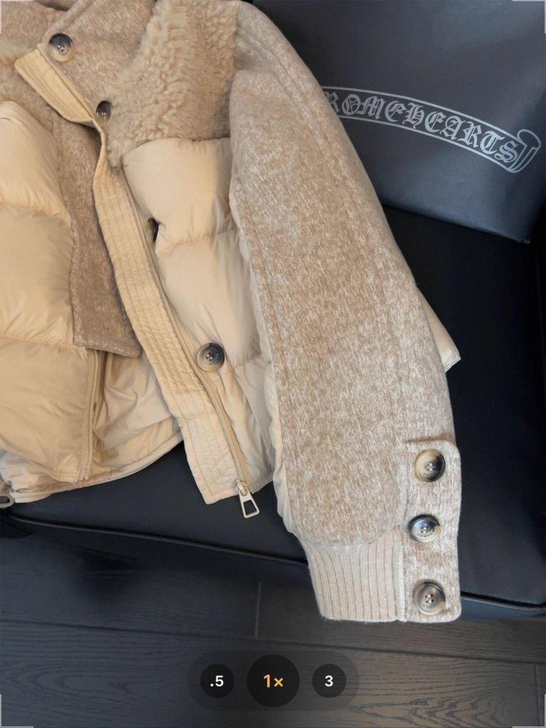 Women's Lambswool Patchwork Cotton Stand Collar Jacket - 2025 Winter Warm Short Design