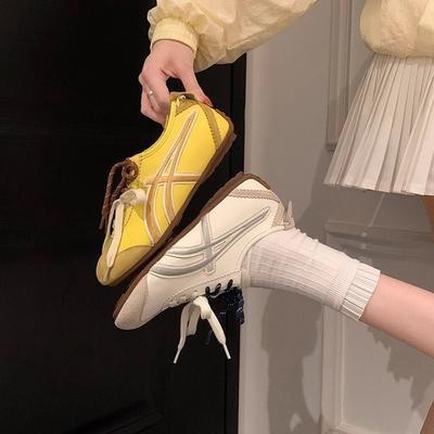 "Миланские путешествия~ Женские весенние новые повседневные кроссовки в балетном стиле"