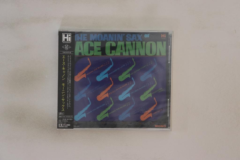 CD ACE CANNON - He Moanin' Sax Of Ace Cannon CDSOL5027 HI RECORDS 2012 Япония Оби Соул/Фанк Б/у