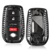 Toyota 40 Key New Carbon Fiber Key Smart Key Key Fob Case for Alphard/Vellfire (30 Series, Series, Etc.) Case, Cover, Case, Voxy/Noah (90),