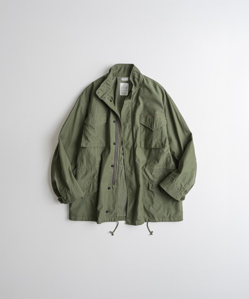 BEHEAVYER Dyed M-S Field Jacket Olive