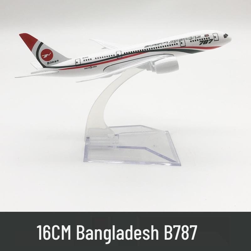 Сплавная модель 16 см: Бангладеш Самолет Boeing 787