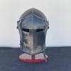 Medieval Knight Steel Barbuta Helmet for LARP Cosplay  Authentic Design, Great for Costume Events, Renaissance Fairs