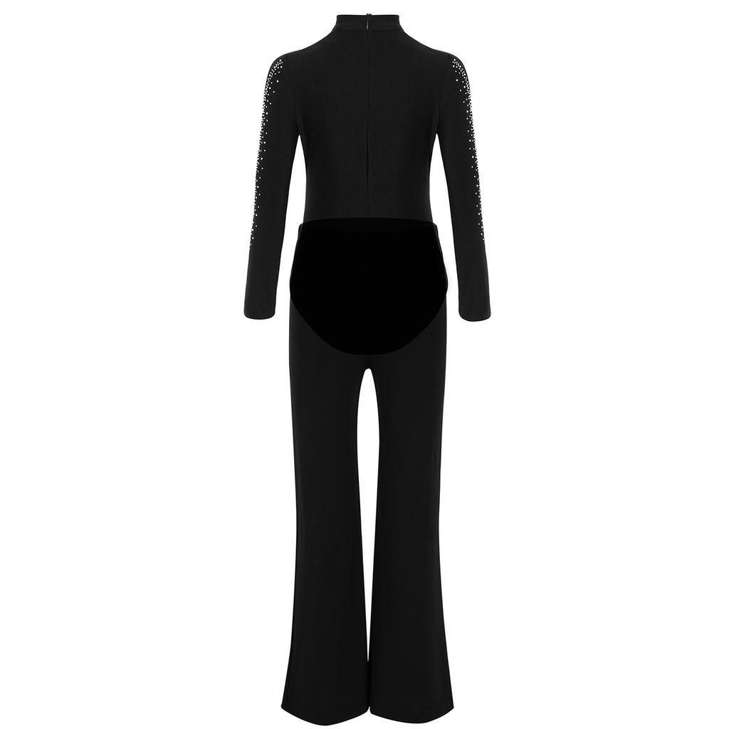 Танцевальный костюм для мальчиков, сетчатый лоскутный купальник, перекрещивающиеся бретели спереди, стразы, штаны, комплект для выступления на сцене