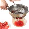 Миксер для еды из нержавеющей стали, миксер для джема, толкушка для картофеля, толкушка для картофеля, толкушка для овощей и фруктов, измельчитель для овощей и фруктов