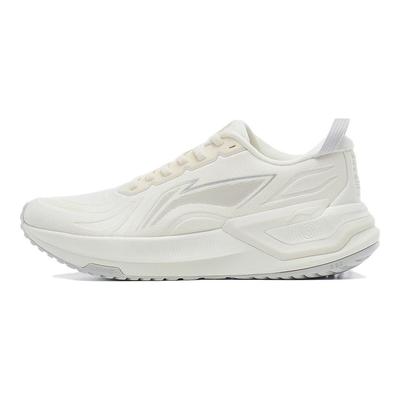 Li Ning Yue Ying 3.0 Кроссовки женские с круглым носком, удобные, амортизирующие, нескользящие, низкие, для бега, белые ARHT020-11