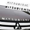 3D ABS Car Logo Front Grille Decor Sticker Auto Modification Accessories For Mitsubishi ASX Lancer EVO Pajero Fastener Converter